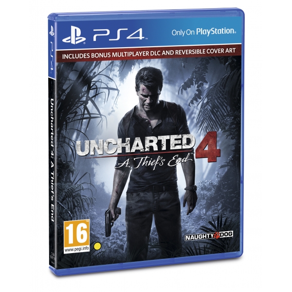 Uncharted 4 A Thief's End Launch Edition PS4 Game Uncharted 4 A Thief's End Launch Edition PS4 Game
